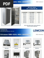 Ericsson RBS 6201 900 - 1800MHZ