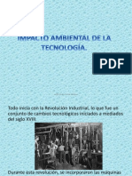 IMPACTO AMBIENTAL DE LA TECNOLOGÍA. TABAJO 13