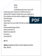 Asignacion de Puertos en Patch Panel Pb