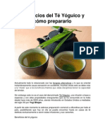 Beneficios Del Té Yóguico y Cómo Prepararlo