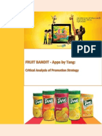 Fruit Bandit - Apps by Tang - Critical Analysis of Promotion Strategy