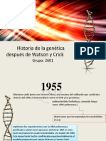 Historia de La Genetica