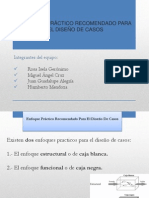 Enfoque Práctico Recomendado para El Diseño de Casos