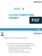 CIS Module 8 - Cloud Computing Primer