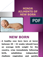Minor Disorders Nwborn