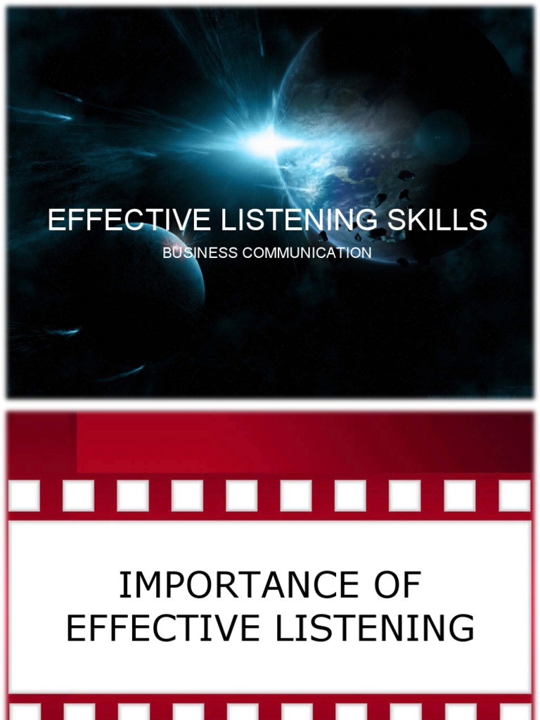 Active listening ppt picture