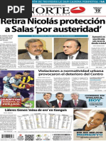 Periódico Norte edición impresa día 19 de febrero 2014