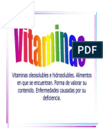 Vitaminas - Clase de Nutrición (Modo de Compatibilidad)