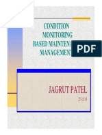 Condition Monitoring Based Maintenance Management