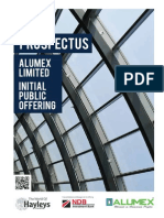 Alumex Prospectus On CSE Site