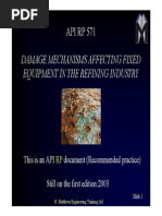API 571 Damage Mechanisms | PDF | Fracture | Steel