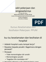 Penyakit Pekerjaan Di Hospital Dan Pengawalannya Jul 2012