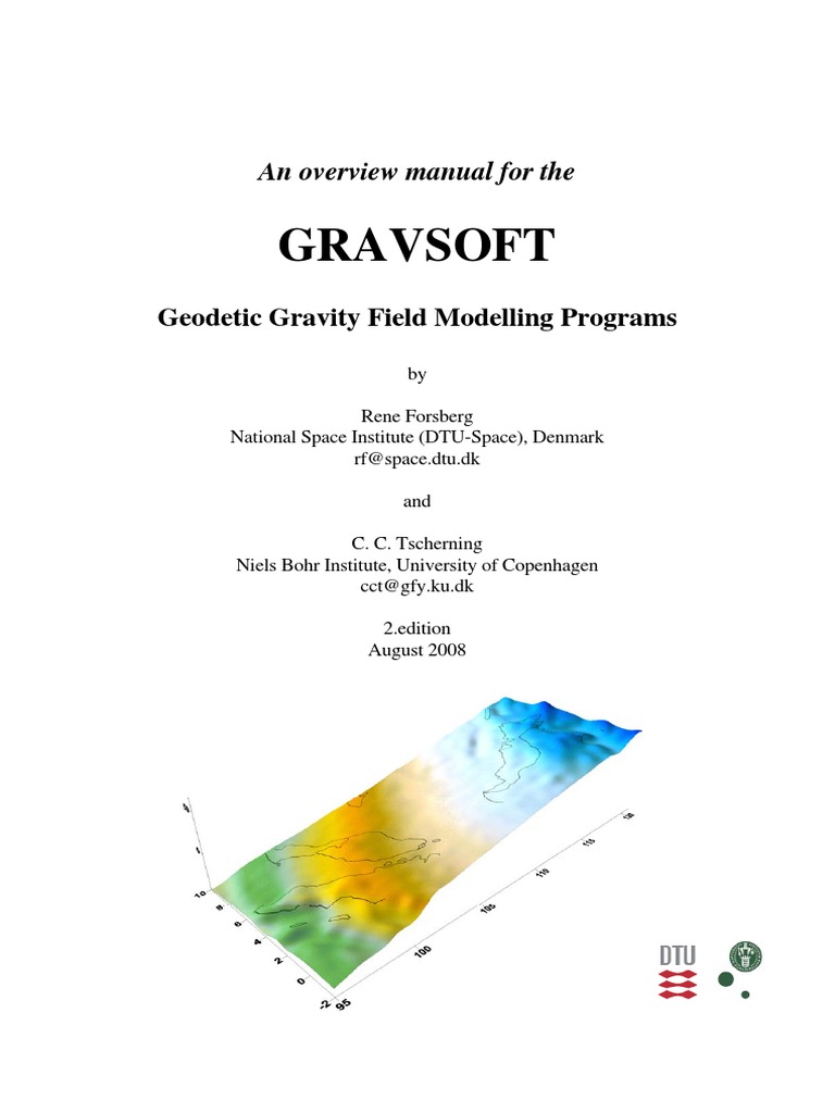 An Overview Manual For The GRAVSOFT | PDF | Command Line Interface ...