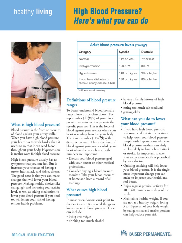High Blood Pressure | PDF | Hypertension | Blood Pressure