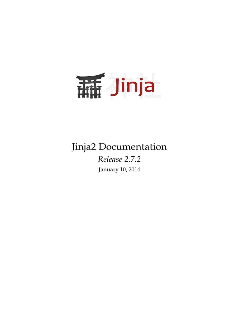 Jinja Docs | PDF | Parameter (Computer Programming) | String (Computer ...