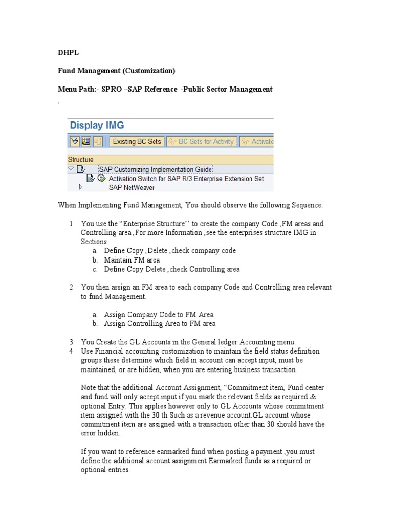 Fund Management Pdf