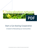 Start A Car-Sharing Cooperative: A Guide For Relocalizing Our Communitites