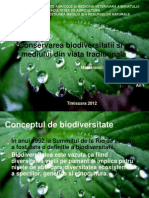 Conservarea Biodiversitatii Si A Mediului Din Viata Traditional A