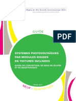 Guide Rage Systemes Photovoltaiques Toitures Inclinees 2013 03