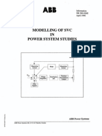 Modelling of Svc in Power System Studies