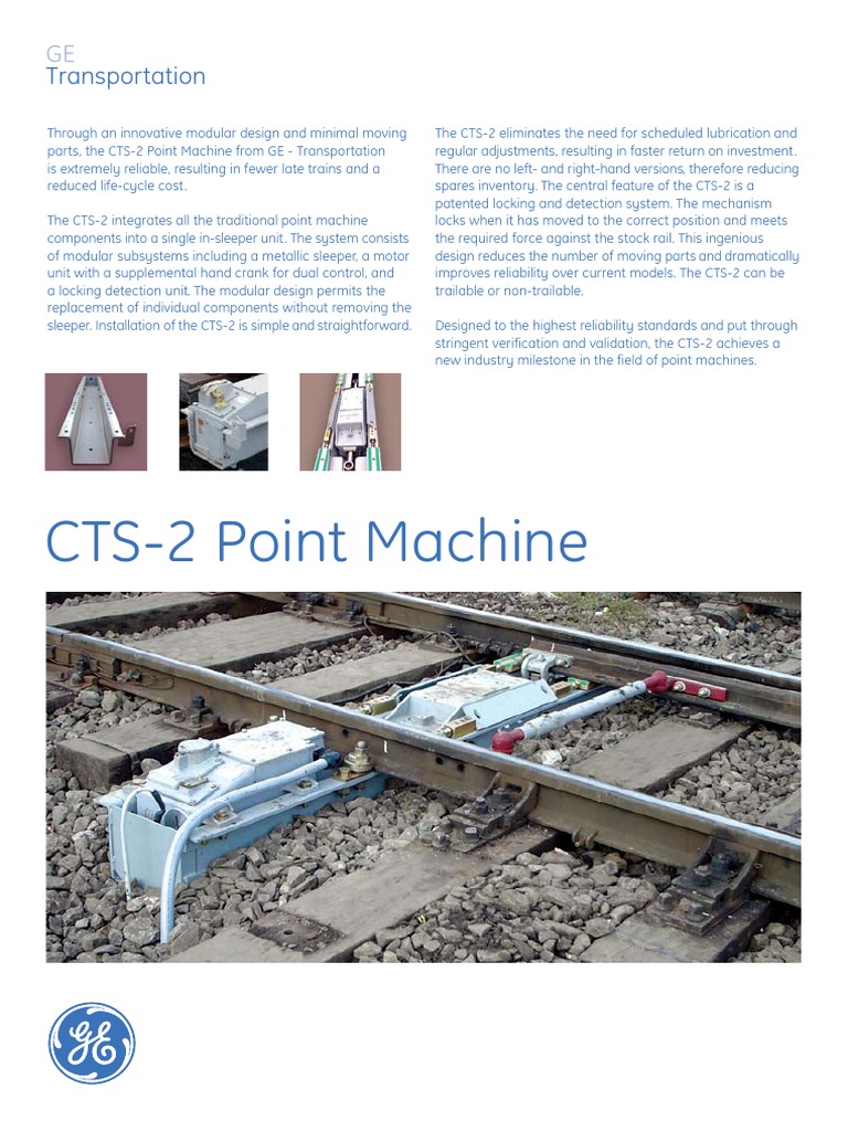 CTS-2 Point Machine Overview | PDF
