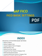 FICO Basic Settings