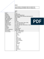 PCB Fabrication Specifications