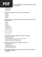 Preguntas Geografía Examen Unam Licenciatura