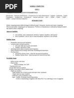 Mobile Computing Unit I Wireless Communication Fundamentals