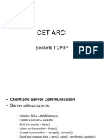 Sockets TCP Ip Cet Arci