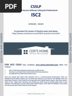Download CSSLP Exam - Secrets of Passing Exam in First Attempt by Practise-Test SN207930096 doc pdf