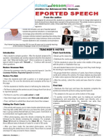 Group Activity - Changing Direct Speech To Indirect Speech - Complete Lesson - 0173