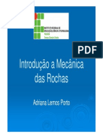 Introdução à Mecânica das Rochas