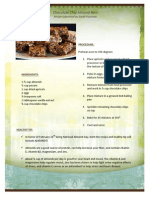 MSDO Weekly Healthy Recipe: Chocolate Chip Almond Bars