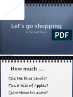 Let's Go Shopping: As Much As You Can