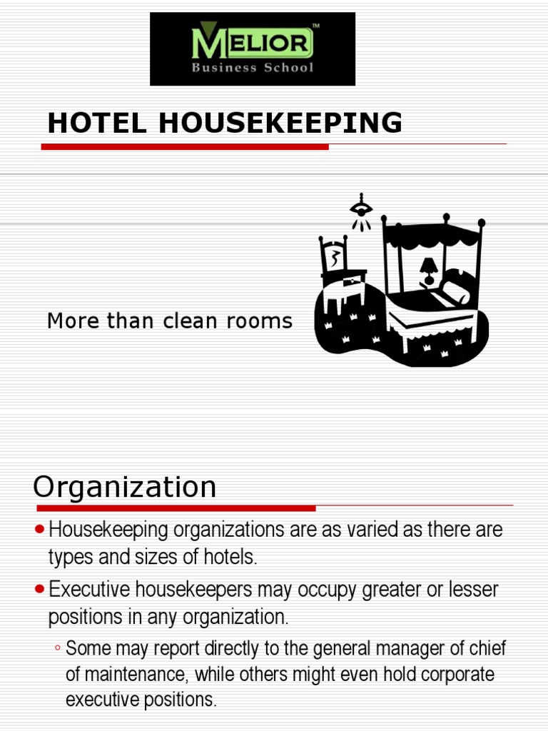 Housekeeping Project Housekeeping Business
