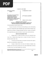 Monique Rathbun V Scientology, Petition For Writ of Mandamus Supporting Documents