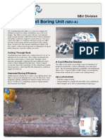 SBU-A Spec Sheet 2009 - Metric ROBBINS