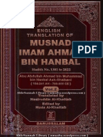 Musnad Ahmad Bin Hanbal, Arabic - English Translation-Volume 2