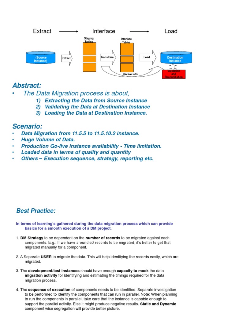 Data Migration | PDF