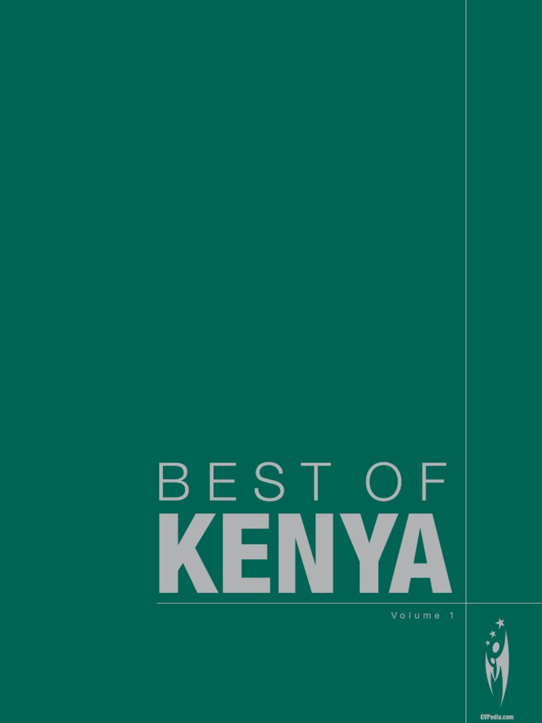 Best of Kenya Vol 1 PDF Kenya Nairobi