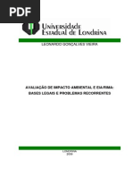 Avaliação de Impactos Ambientais e EIA RIMA bases legais e problemas recorrentes.pdf