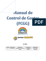 Manual de Control de Gastos (FCGG)