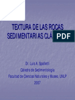 Textura de Las Rocas Sedimentarias Clasticas PDF