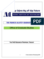 PHD Research Proposal AIT TOOLKIT