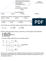 EletronicaDigitalAula01 Exercicios