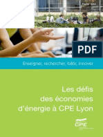 Les Défis Des Économies D'énergie À CPE Lyon
