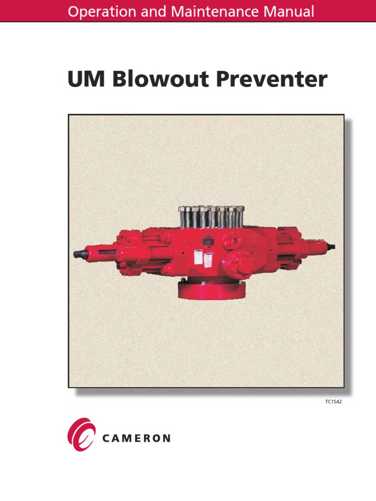 Cameron Um Bop Ram | PDF | Piston | Pipe (Fluid Conveyance)