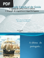 Reforma ortográfica minicurso