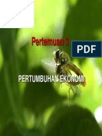 Pertemuan - 3 - Pertumbuhan Ekonomi